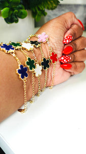 Charming Clover Bracelet