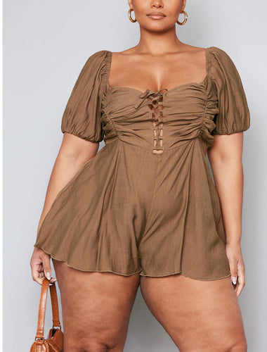 Khaki Romper