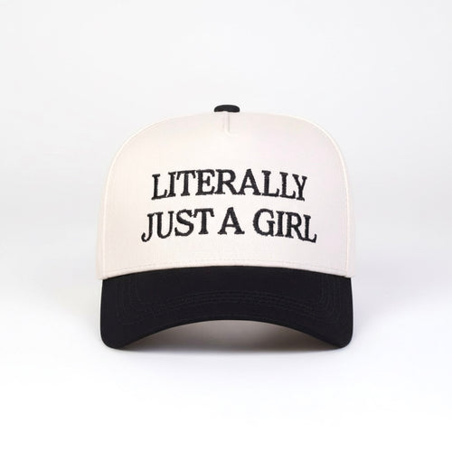 Literally Just a Girl Snapback Hat