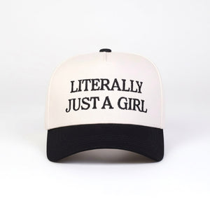 Literally Just a Girl Snapback Hat