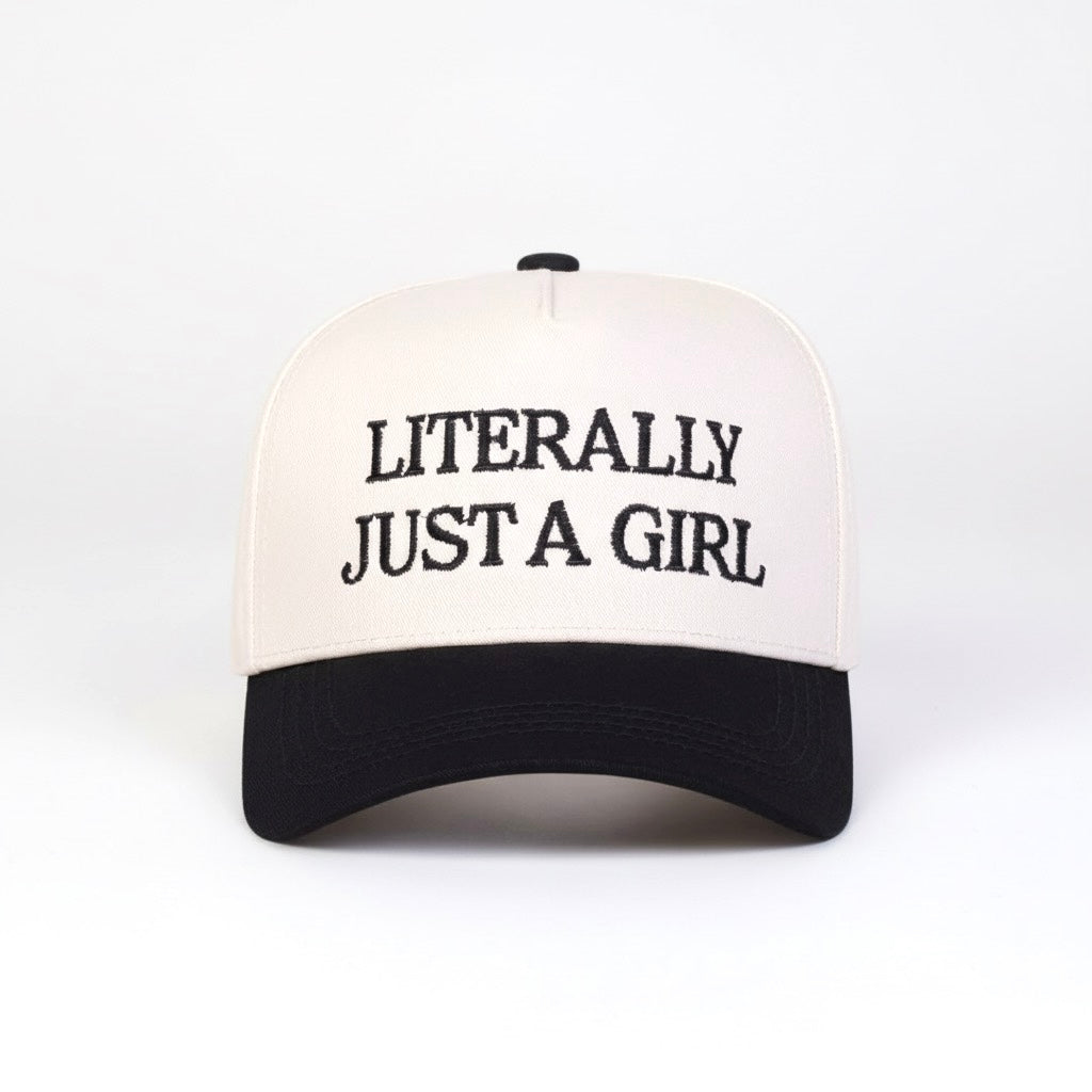 Literally Just a Girl Snapback Hat