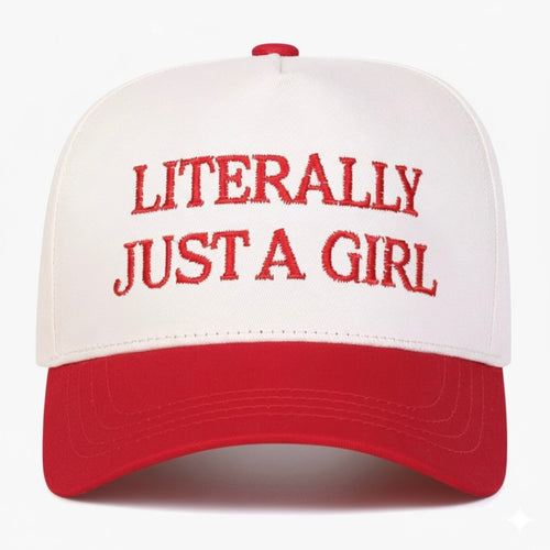 Literally Just a Girl Snapback Hat